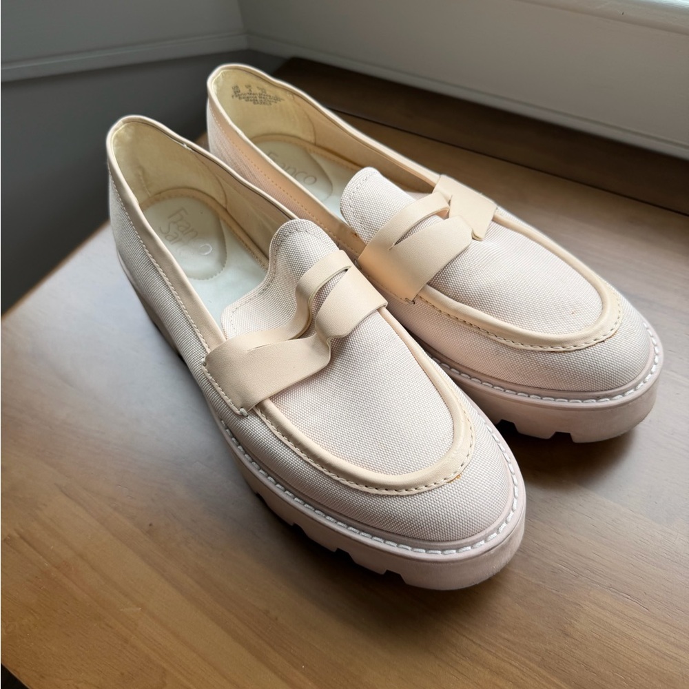 Franco Sarto Tan Loafers